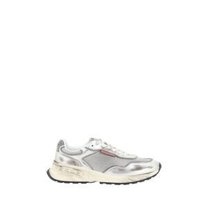 Dsquared² White Calf Leather Bos Taurus Men's Sneakers